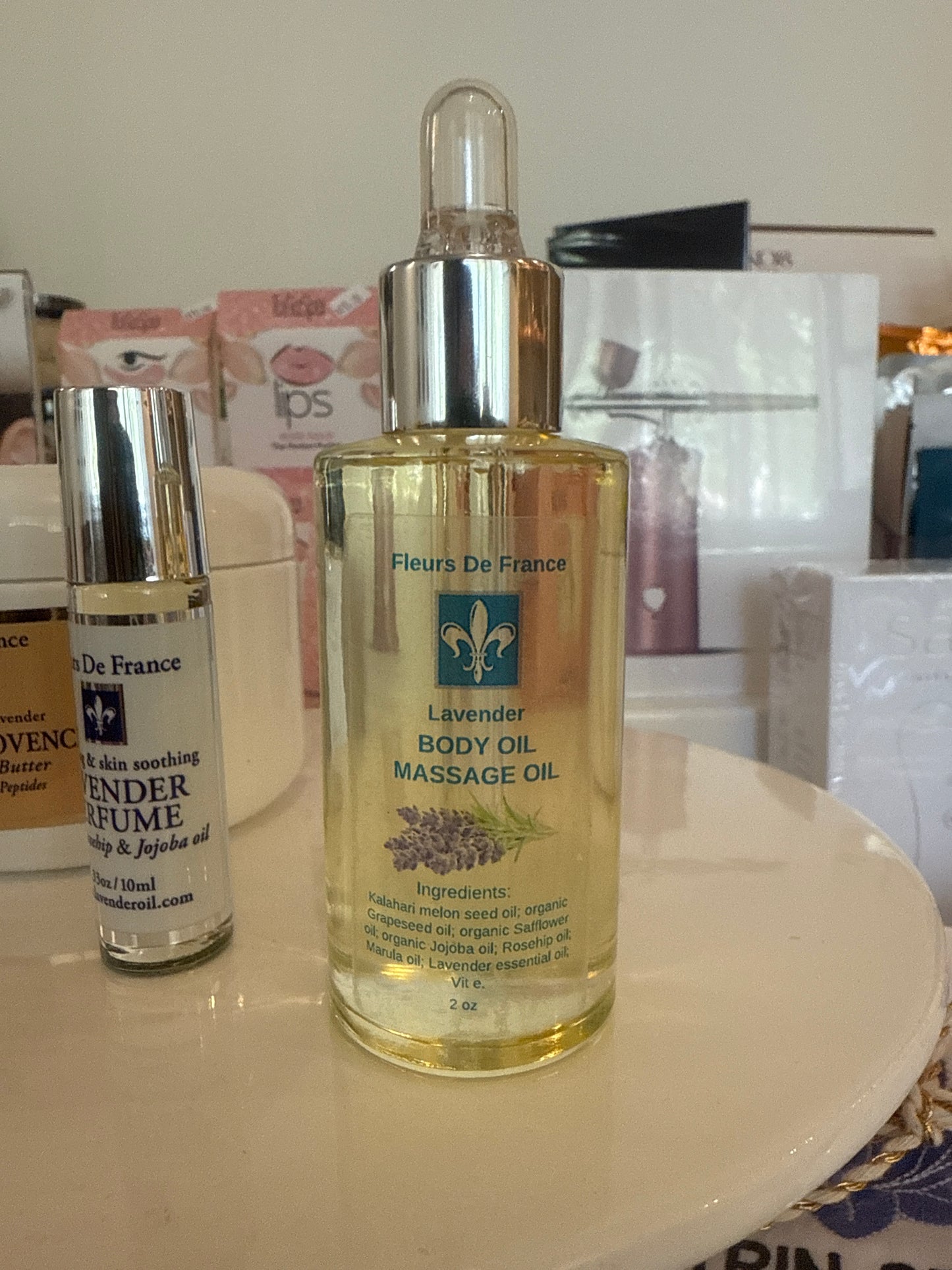 Soothing Lavender Body Oil / Massage oil 4oz