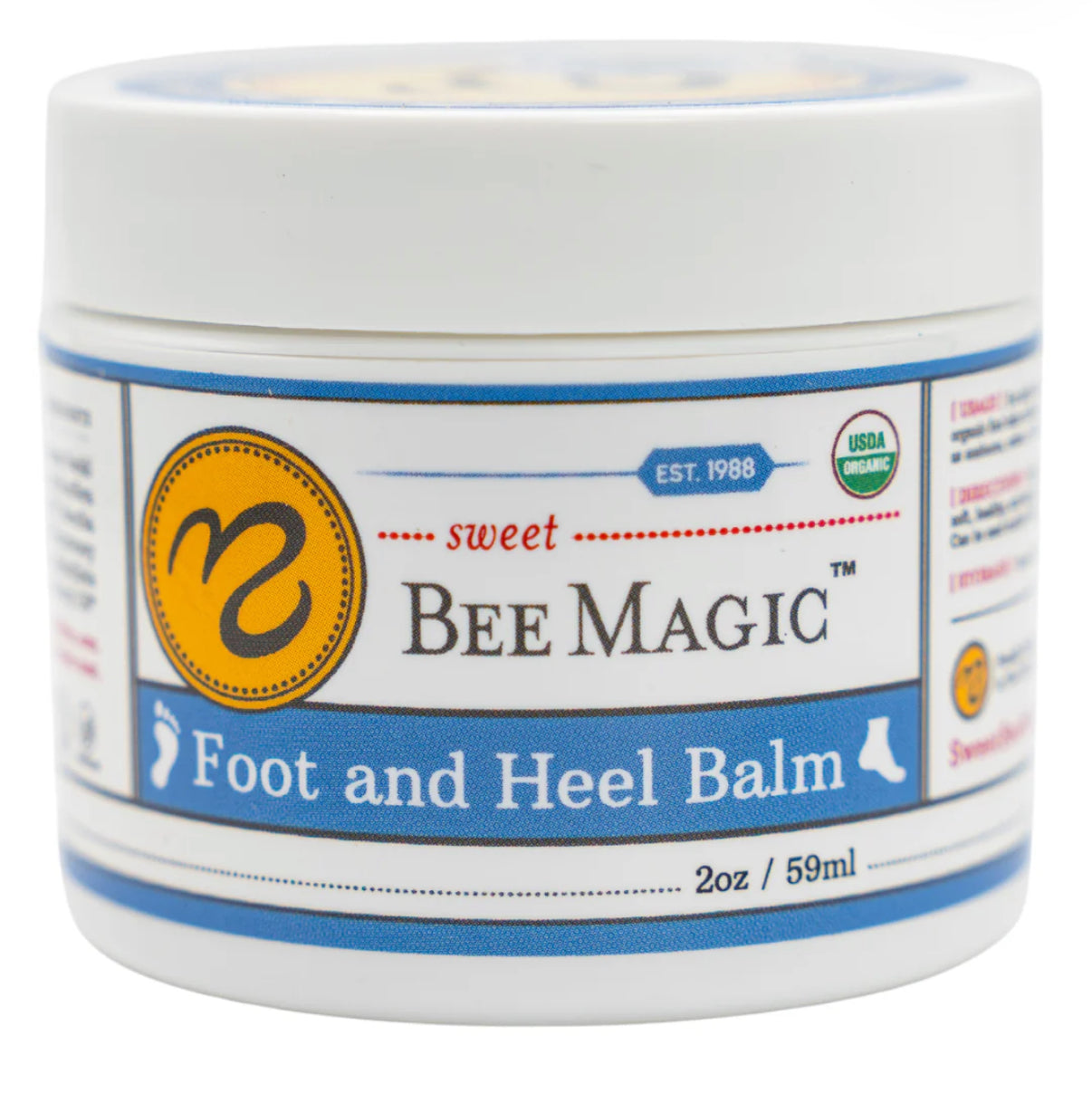 Sweet Bee Magic™ - Organic Foot and Heel Balm