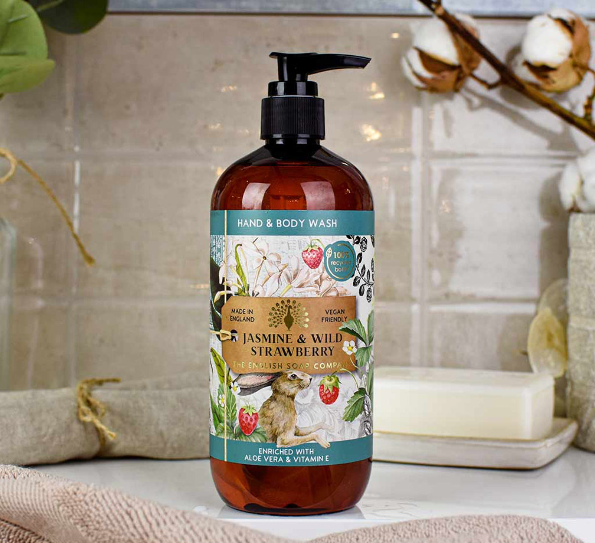Bath and Hand Wash English Soap 500ml