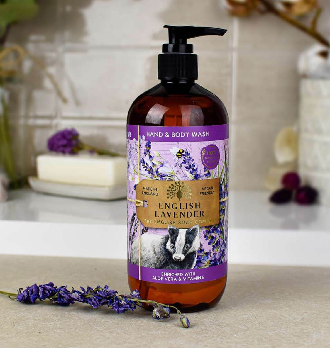 Bath and Hand Wash English Soap 500ml