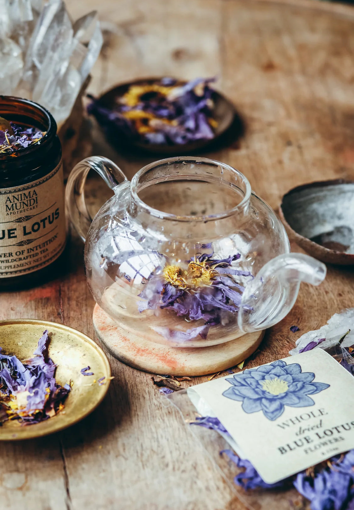 Blue Lotus Whole Dried Flowers