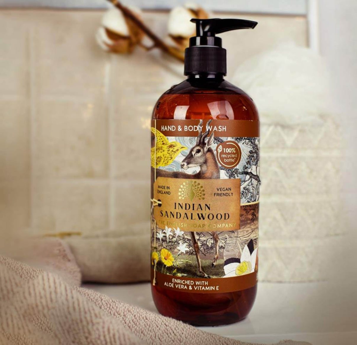Bath and Hand Wash English Soap 500ml