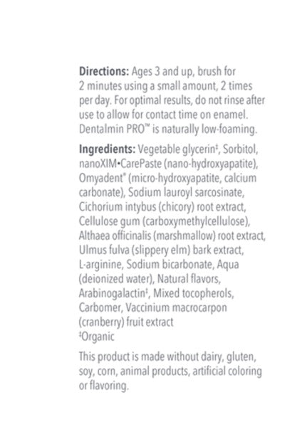 Dentalmin PRO™ Remineralizing Toothpaste