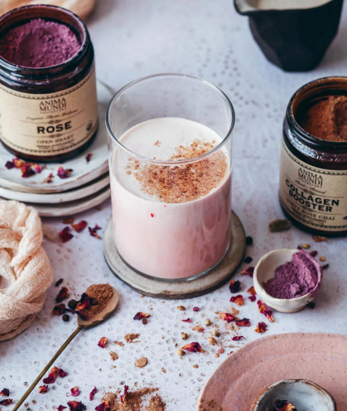 Rose ROSE Powder | Love + Serenity Herbal Open Heart