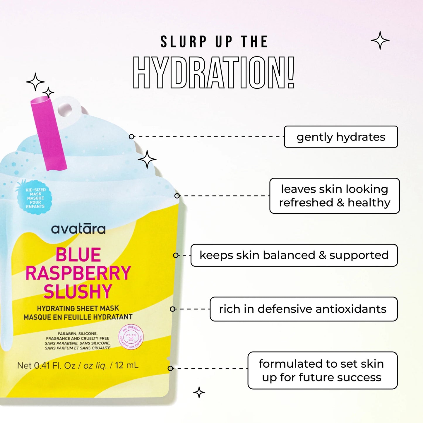 Blue Raspberry Kids Mask