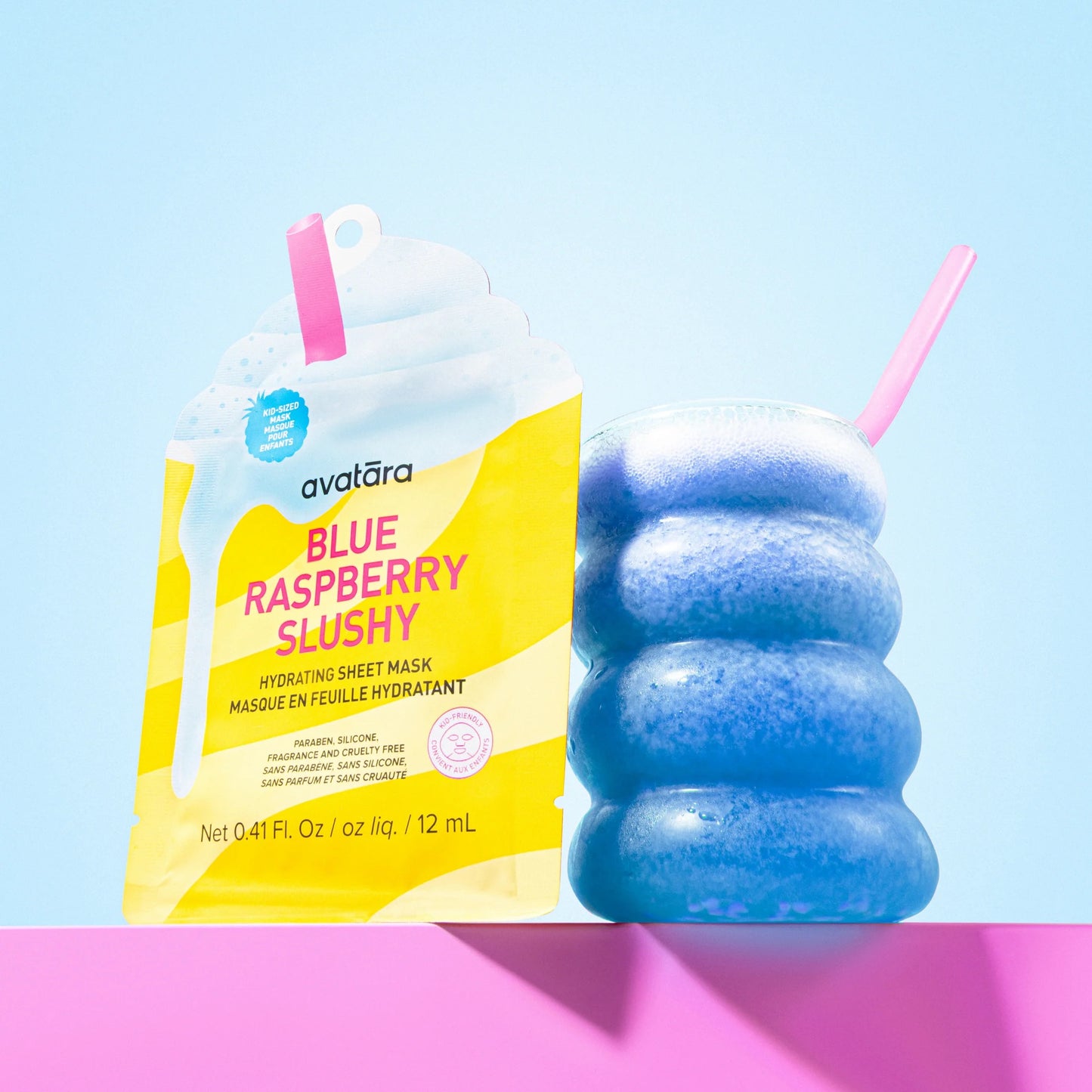 Blue Raspberry Kids Mask