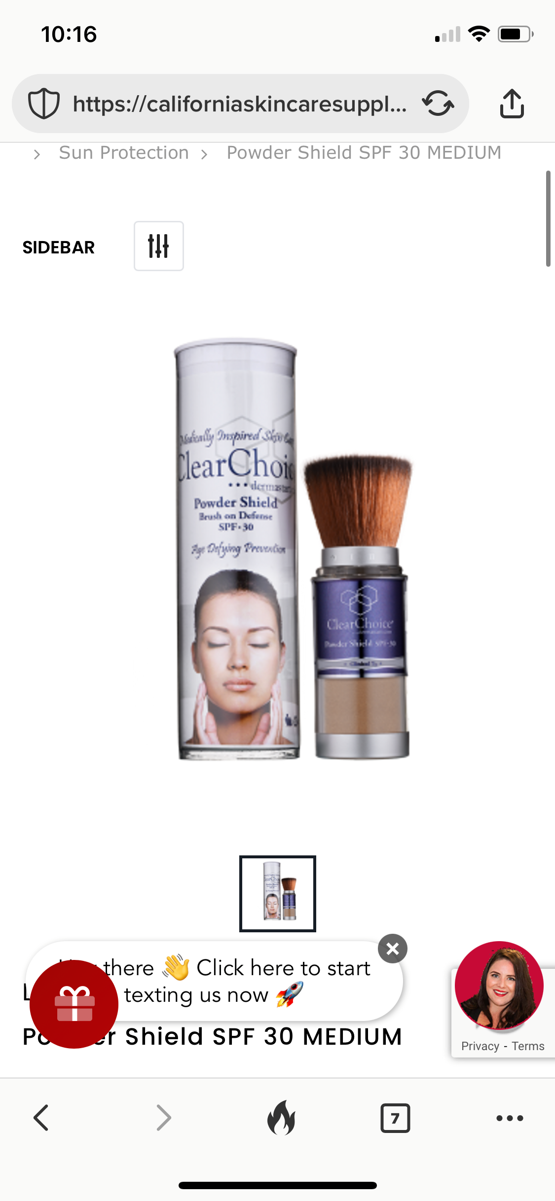 Powder Shield SPF 30