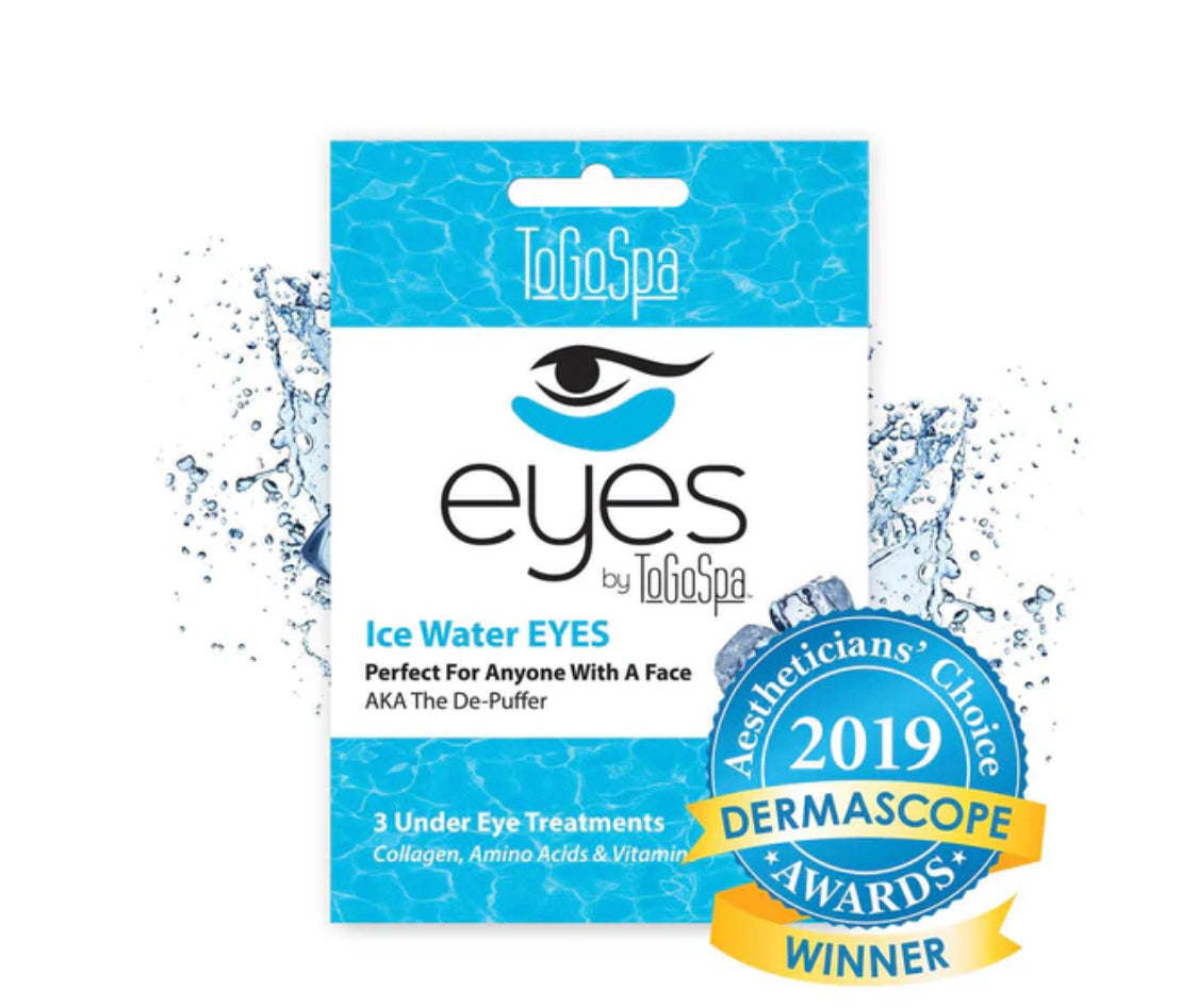 Ice Water EYES: AKA The De-Puffer 3 Pack