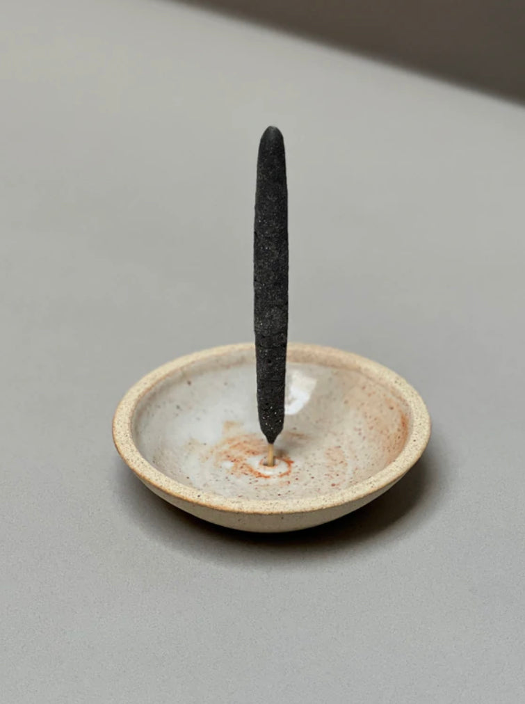 Stoneware Incense  Burner Holder